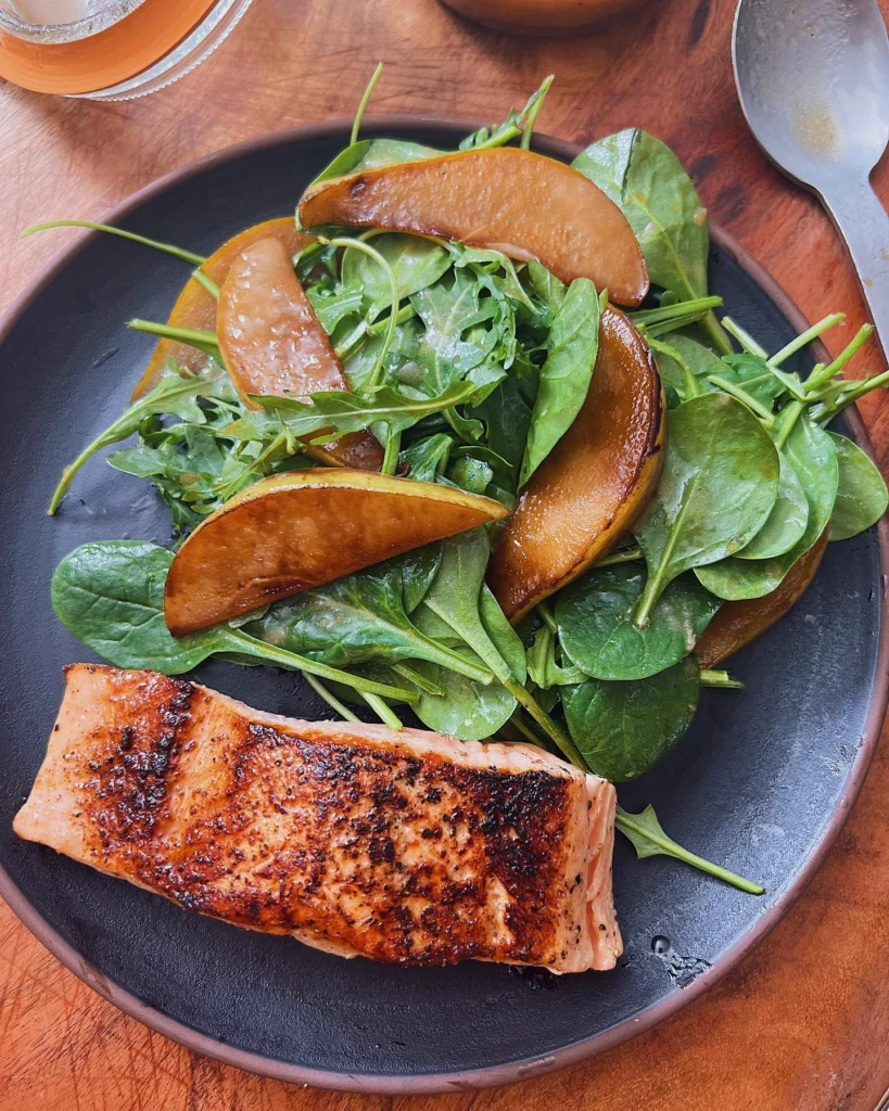 Air Fryer Salmon dish