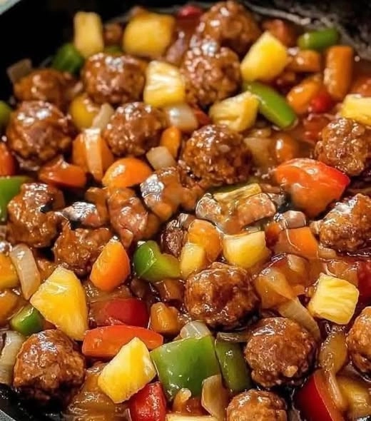 sweet and sour meatballs recipe