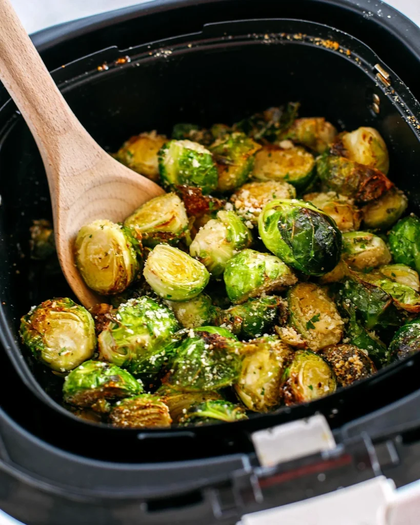 easy air fryer brussel sprouts