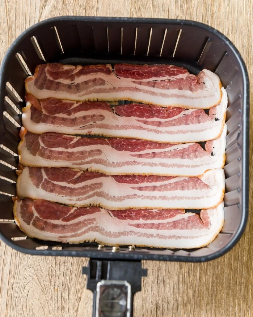 air fryer bacon recipe