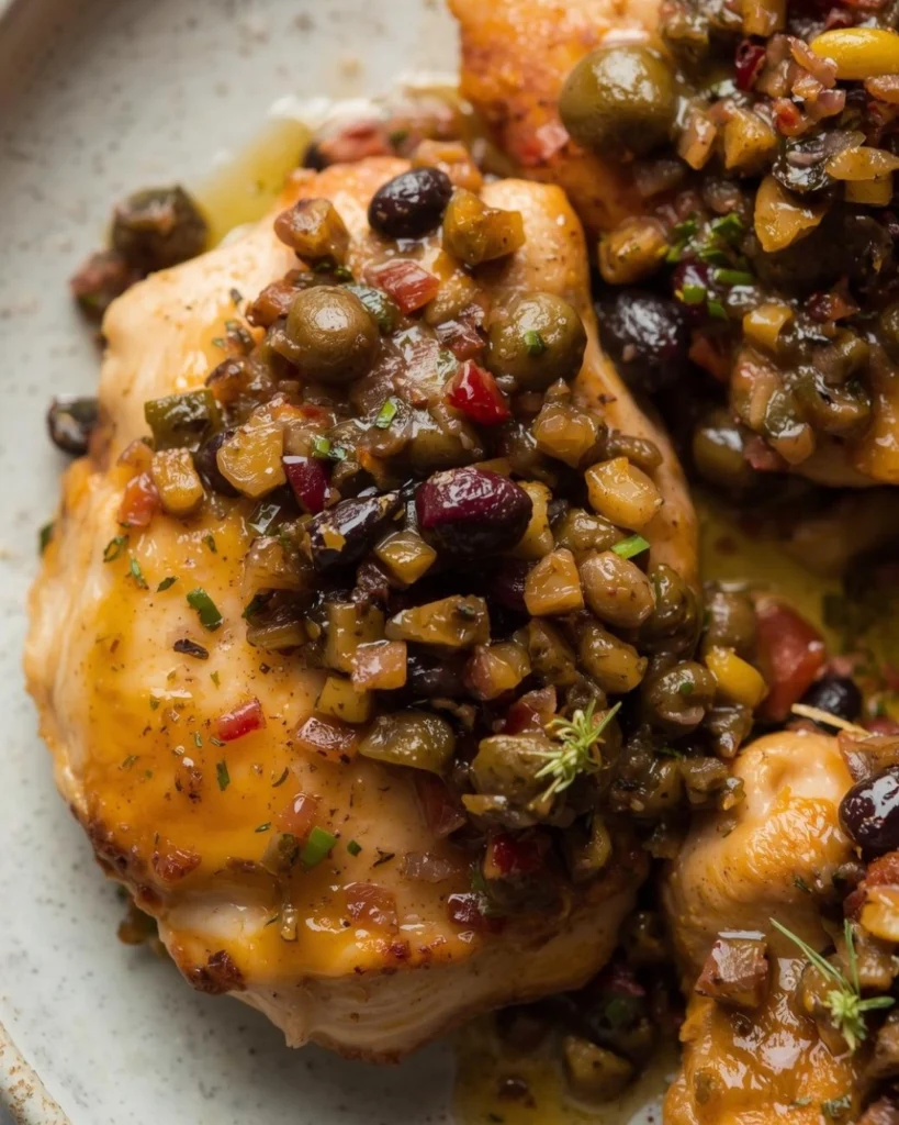 Mediterranean Olive Chicken Recipe