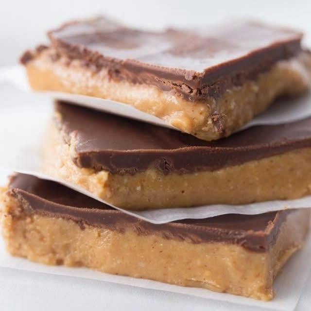 No-Bake Keto Peanut Butter Bars recipe