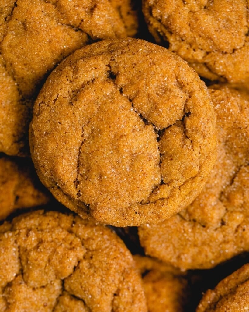 pumpkin snickerdoodle cookies