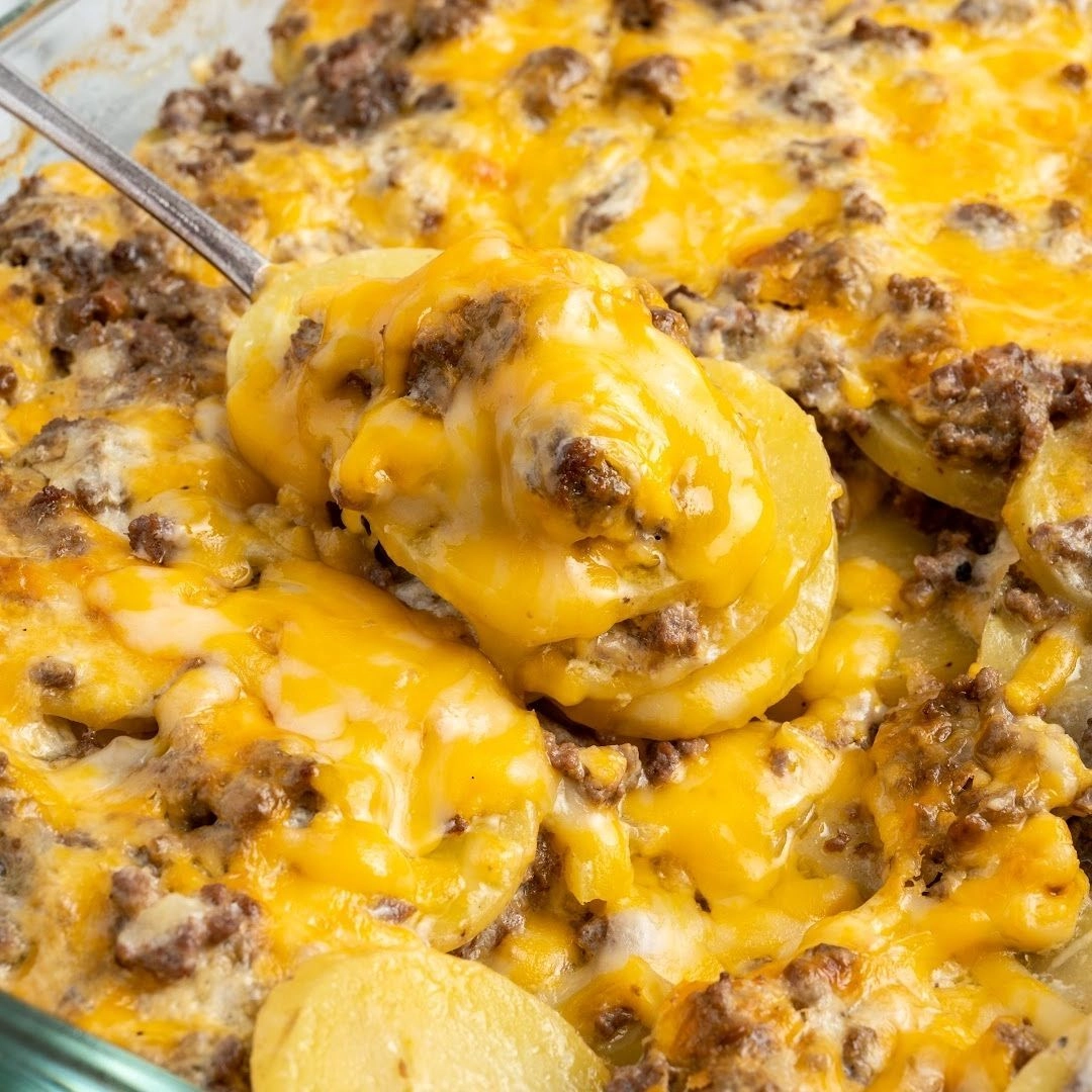 Hamburger Potato Casserole
