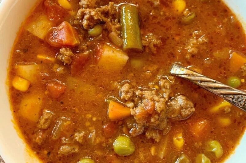 Hamburger Vegetable Soup: The Ultimate Comfort Bowl