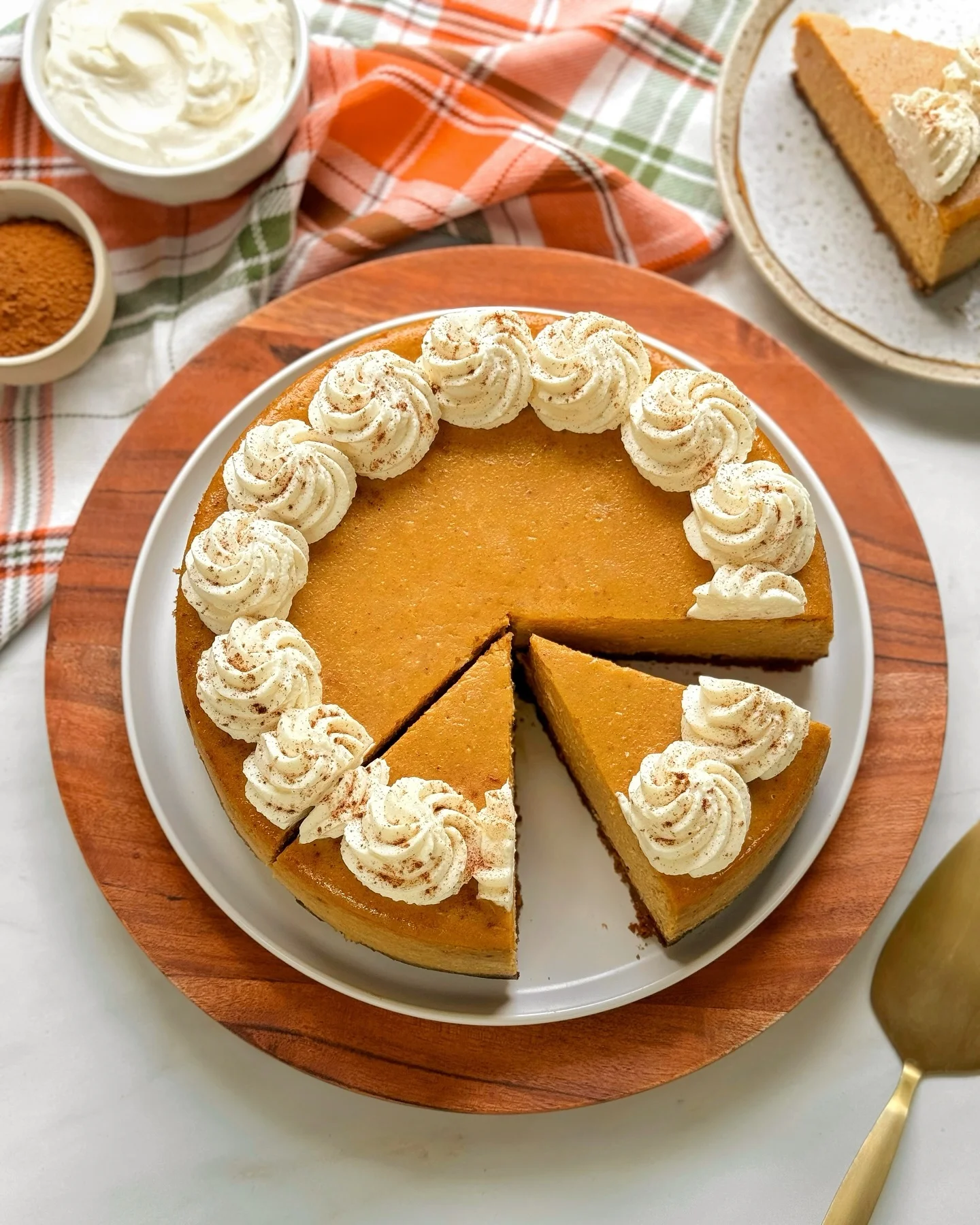 pumpkin cheesecake