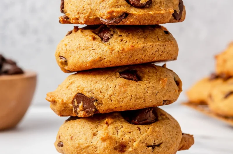 Pumpkin Chocolate Chip Cookies Recipe: Soft, Sweet & Loaded With Chips