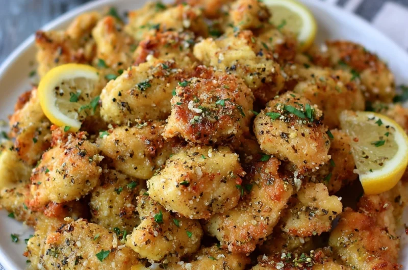 Easy Lemon Pepper Chicken Bites: Full of Flavor