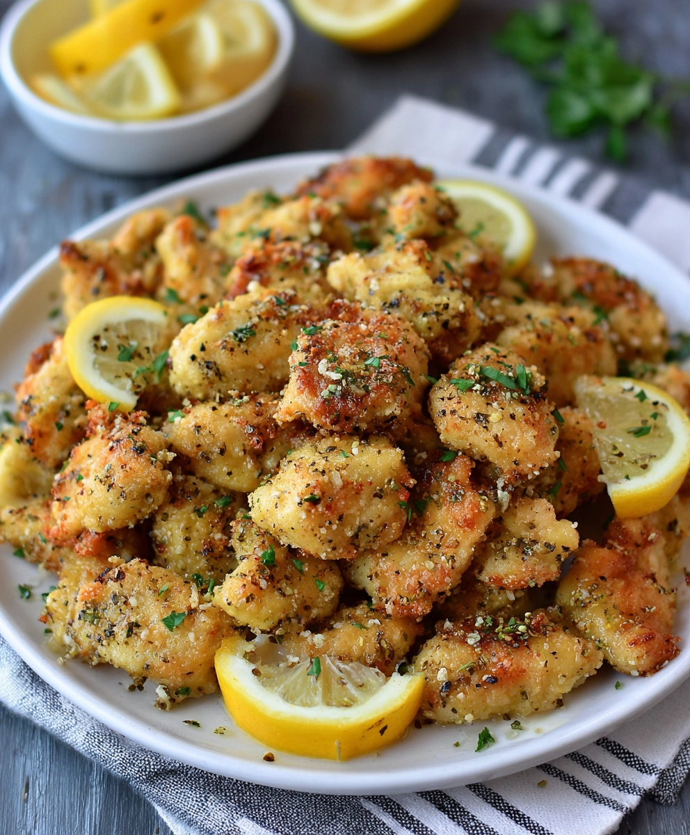 Lemon Pepper Chicken Bites