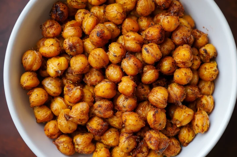 Air Fryer Chickpeas: Crispy Snack Ready in 15 Minutes