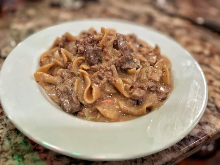 hamburger stroganoff