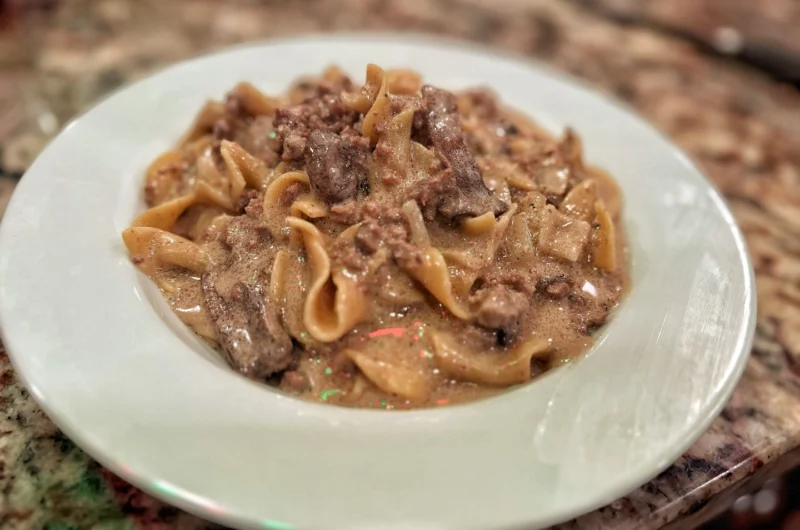 Homestyle Hamburger Stroganoff: Rich & Cozy Dinner