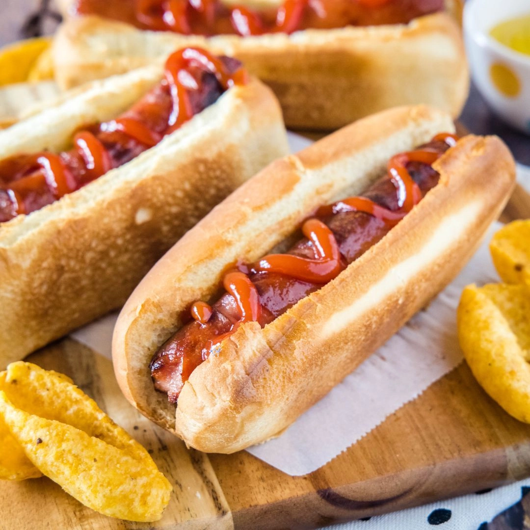 Air Fryer Hot Dogs