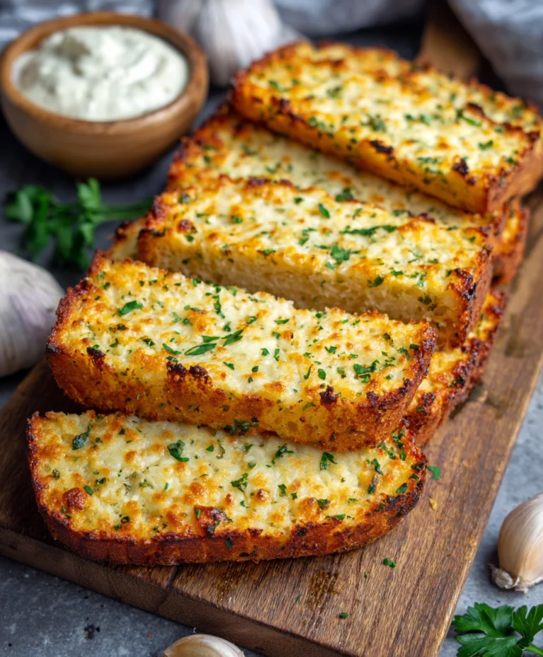 Easy Keto Garlic Bread