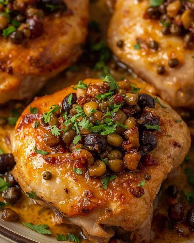 Mediterranean Olive Chicken