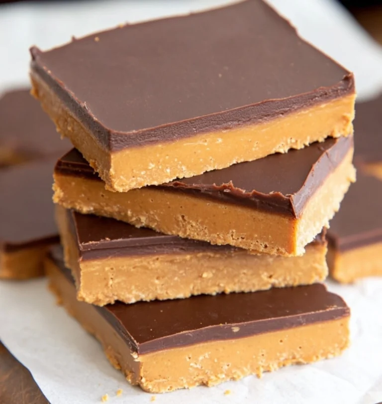 No-Bake Keto Peanut Butter Bars