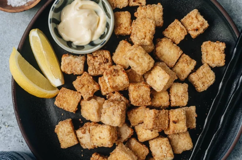 Crispy Edge Air Fryer Tofu That Tastes Amazing