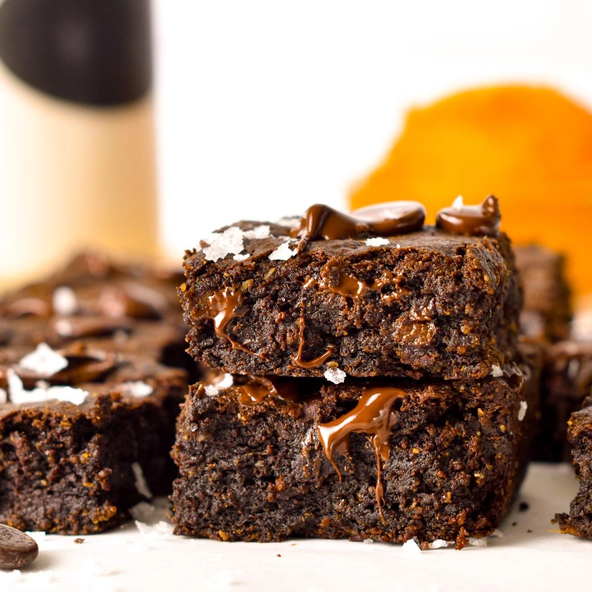 pumpkin brownies