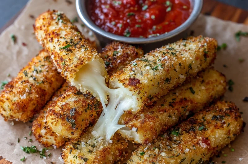 Crispy Keto Mozzarella Sticks: 4 Crunch Secrets